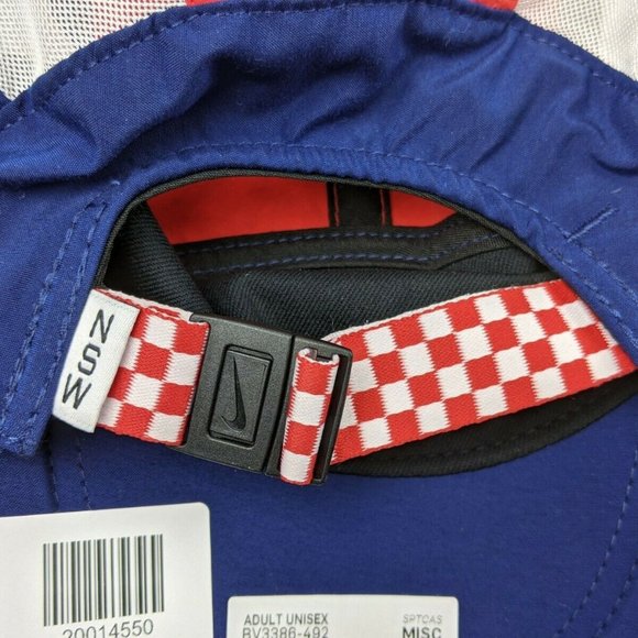 Nike Tailwind Checkered Adjustable Hat Cap Dry-Fit - Picture 4 of 7